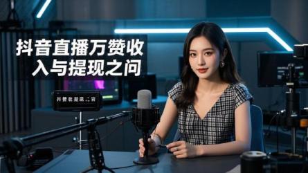[原创]抖音直播1w赞多少收入？如何提现？