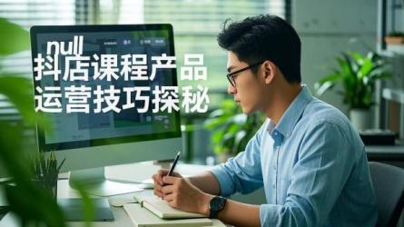 [原创]抖店课程产品怎么运营？有什么技巧？