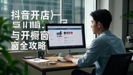 [原创]抖音上怎么开店铺？怎么开橱窗？