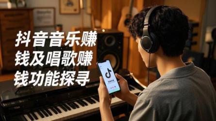 [原创]抖音音乐怎么赚钱？抖音唱歌赚钱功能在哪里？