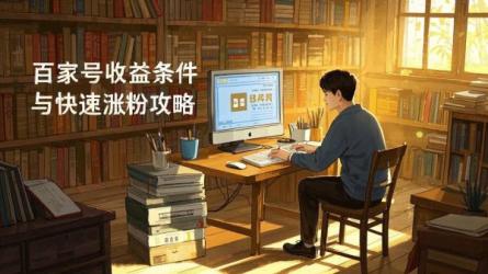 [原创]百家号要达到什么条件才有收益？如何快速涨到1000粉丝？