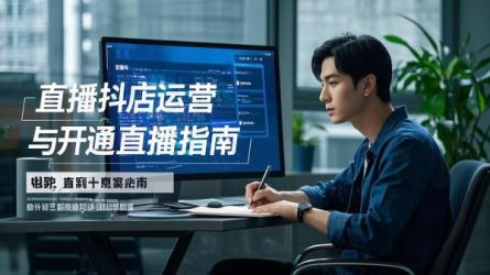 [原创]直播抖店怎么运营？如何开通直播？