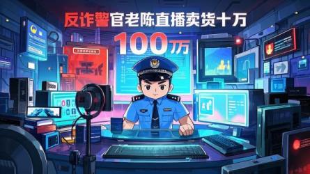 [原创]“反诈警官老陈”不装了，直播卖货一场10万