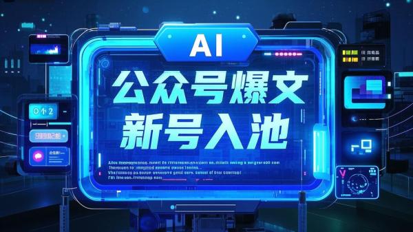 [原创]AI公众号爆文：新号如何30天内入池破万，避坑AI提示词[吾爱独家]