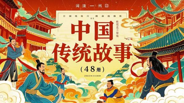 传统故事四十八册，魅力非凡。[原创]