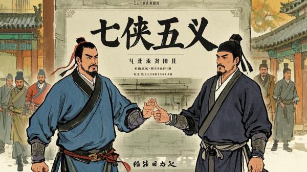 七侠五义连环画，回忆满江湖。[原创]