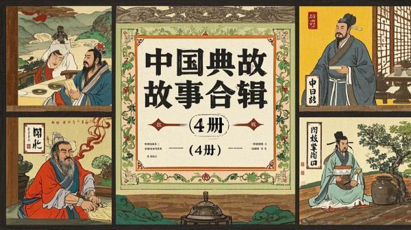 四册典故书，重温旧时光。[原创]