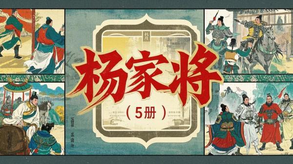 五册杨家将，传奇永流芳[原创]