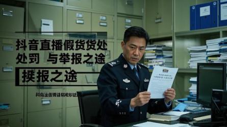 [原创]抖音直播卖假货怎么处罚？怎么举报？
