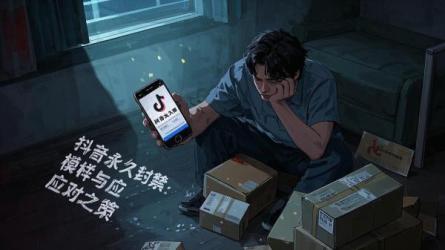 [原创]抖音永久封禁是什么样子的图片？怎么办？
