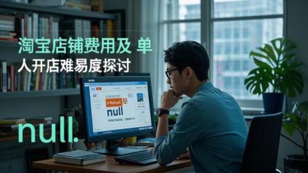 [原创]开淘宝店铺需要多少钱？一个人开淘宝店容易吗？