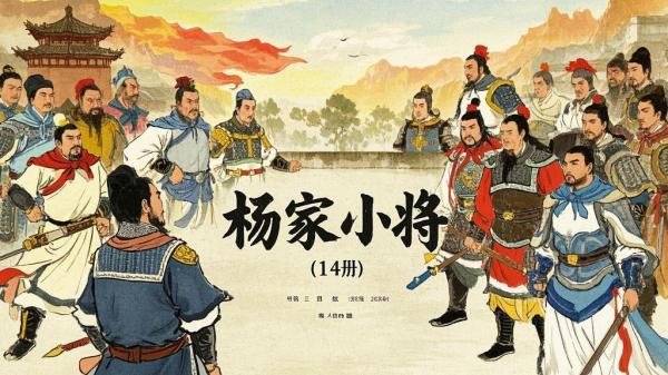 十四册杨家小将，满满回忆杀[原创]