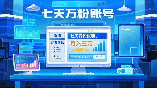 [原创]七天一个万粉账号新手小白秒上手回收账号轻松月入三万[吾爱独家]