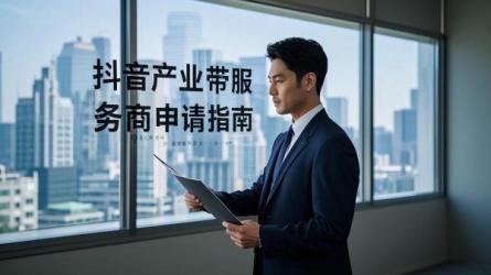 [原创]抖音产业带服务商怎么申请？