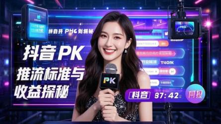 [原创]抖音Pk打多少能推流？一次能挣多少？