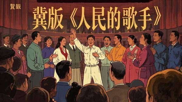 [原创]人民的歌手[河北人民出版社][绘画 王怀庆 黄冠余 白敬周][心连新制作][独家]