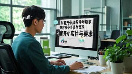 [原创]抖音开小店需要什么条件？开通的要求是什么？