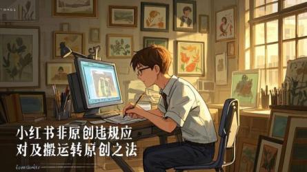 [原创]小红书非原创违规怎么办？搬运图片怎么做成原创？