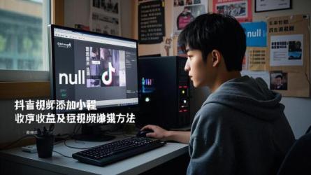 [原创]抖音发布视频添加小程序有收益吗？如何发短视频赚钱？