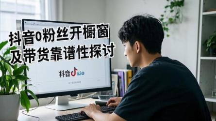 [原创]抖音如何0粉丝开橱窗？抖音开橱窗带货靠谱吗？