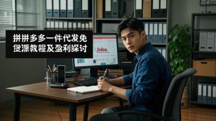 [原创]拼多多一件代发免费货源教程是什么？能赚钱吗？