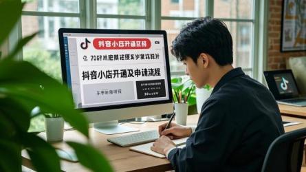 [原创]抖音小店怎么开？抖音小店申请流程