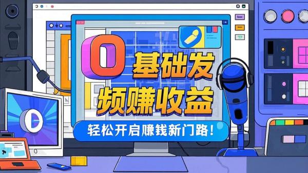 0 基础发视频赚收益，轻松开启赚钱新门路！[原创]