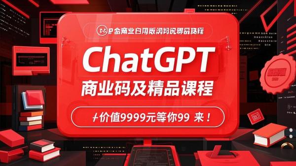 ChatGPT商业自用版源码及精品课程，价值999元等你来！[原创]