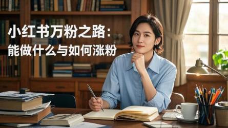 [原创]小红书粉丝1万可以做什么？如何涨粉？
