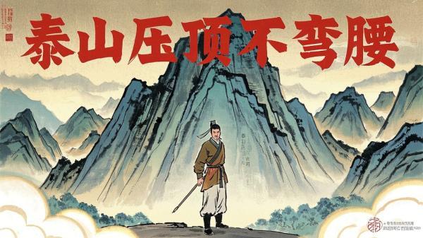 [原创]泰山压顶不弯腰[独家]