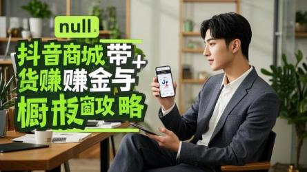 [原创]抖音商城怎么带货赚佣金？怎么开橱窗？