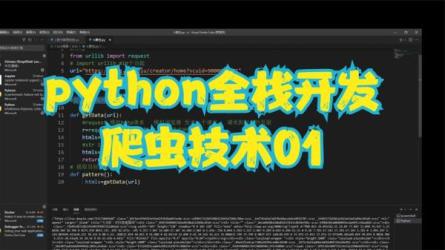 大数据开发训练营全栈网络安全零基础爬虫-课程-网盘资源分享