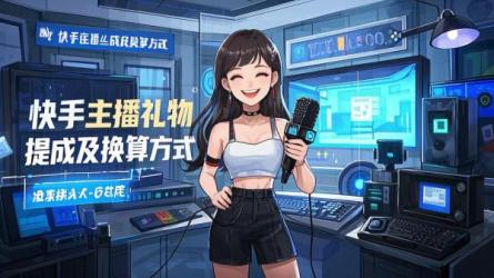 [原创]快手主播礼物提成多少？怎么换算？