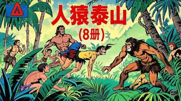 人猿泰山八册，重温童年梦。[原创]