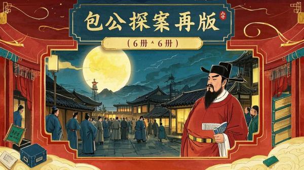 [原创]包公探案再版《龙图公案集》（6册）[独家]