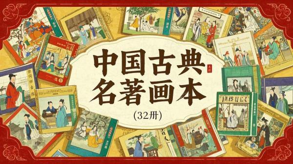 古典名著画本，满满儿时忆。[原创]