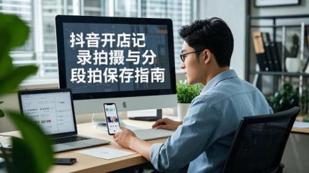 [原创]怎么拍摄开店记录抖音？分段拍怎么保存？