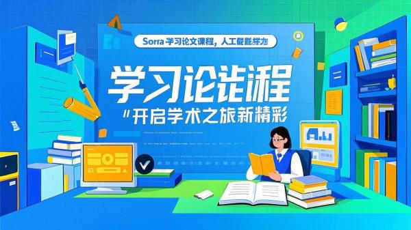 Sora学习论文课程，人工智能助力，开启学术之旅新精彩。[原创]