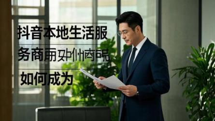 [原创]怎么成为抖音本地生活服务商？