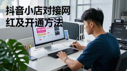 [原创]抖音小店跟网红对接怎么做？如何开通抖音小店