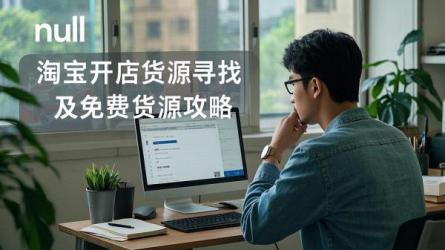 [原创]淘宝开店要怎么找货源？免费货源怎么找？
