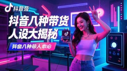 [原创]抖音8种带货人设！