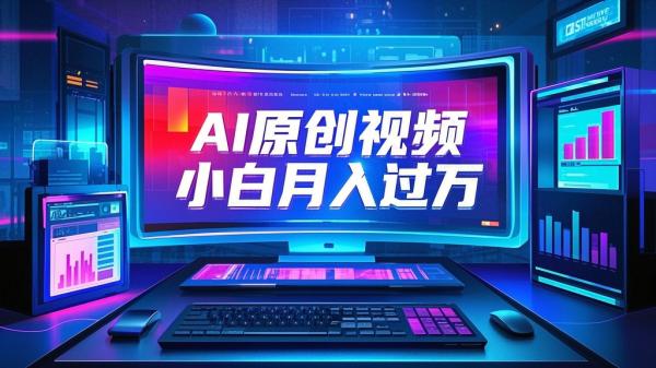 [原创]每天半小时轻松月入过万，适合任意人群，小白无脑操作，AI条条原创视频[吾爱独家]