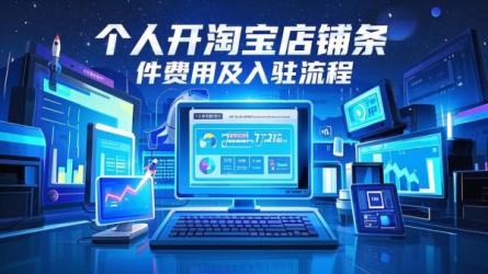 [原创]2024年个人开淘宝店铺的条件和费用是多少？入驻流程是什么？