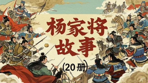 二十册杨家将，满满旧时光[原创]