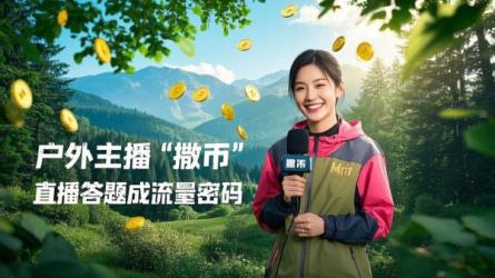 [原创]户外主播狂“撒币”！直播答题成流量密码