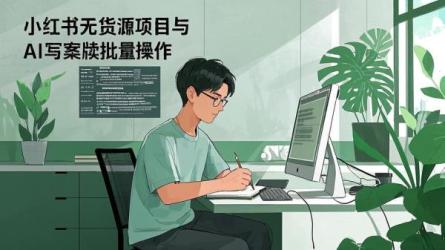 [原创]小红书无货源项目，AI帮你写案牍可批量操作
