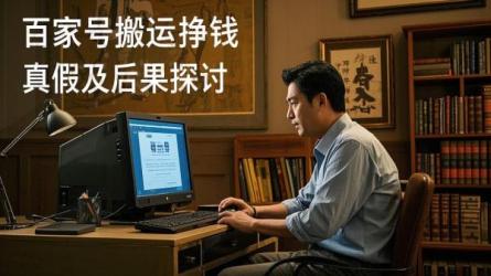 [原创]百家号搬运挣钱是真的吗？有什么后果？
