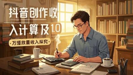 [原创]抖音创作收入是怎么算的？10万播放量有多少收入？