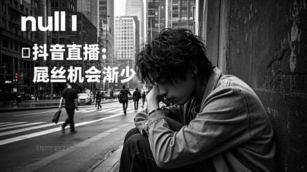 [原创]抖音直播，留给屌丝的机会不多了